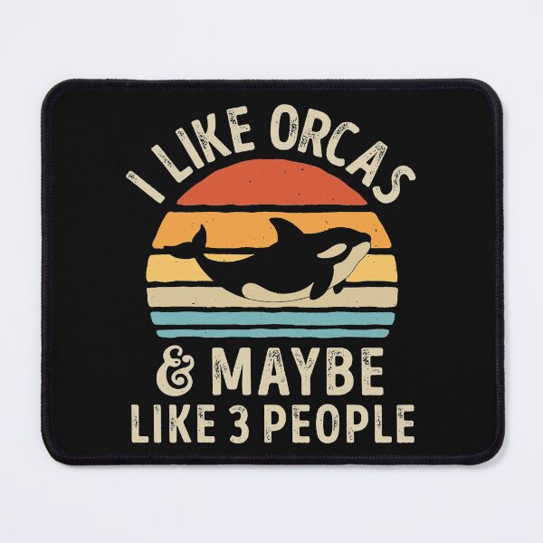 Item preview, I Like Orcas and Maybe 3 People designed and sold by larryscott84.