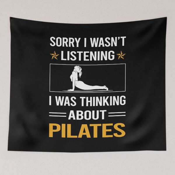 Item preview, Funny Listening Pilates designed and sold by RandalDavis.