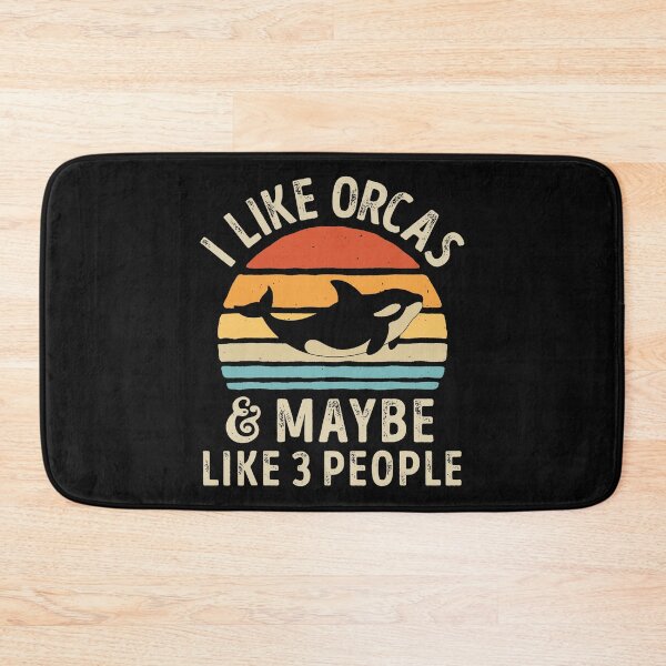 Item preview, I Like Orcas and Maybe 3 People designed and sold by larryscott84.