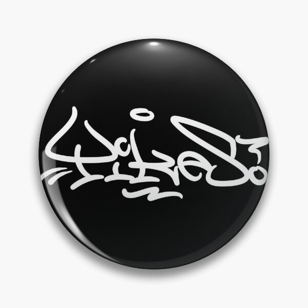 Item preview, Yikes Series White Graffiti Tag designed and sold by workbytristan.