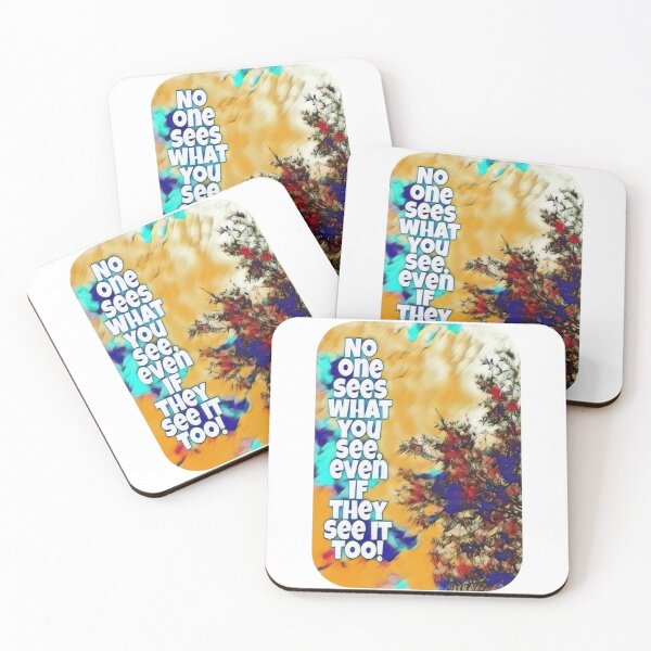 Item preview, No one sees what you see, even if they see it too! designed and sold by ELZotty.