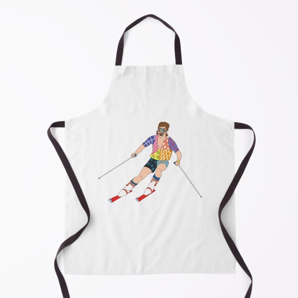 Item preview, ski mountains vintage ski suit mullet skiing 80's designed and sold by Captain-Jackson.