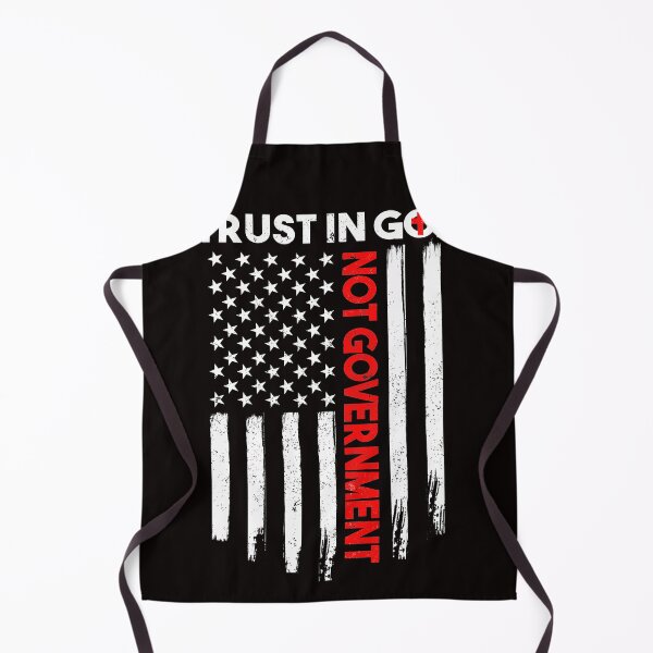Item preview, Trust In God Not The Government Patriotic Christian USA Flag T-Shirt designed and sold by mohmmed22.