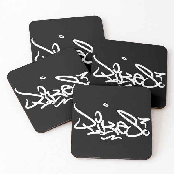 Item preview, Yikes Series 2 White Graffiti Tag designed and sold by workbytristan.