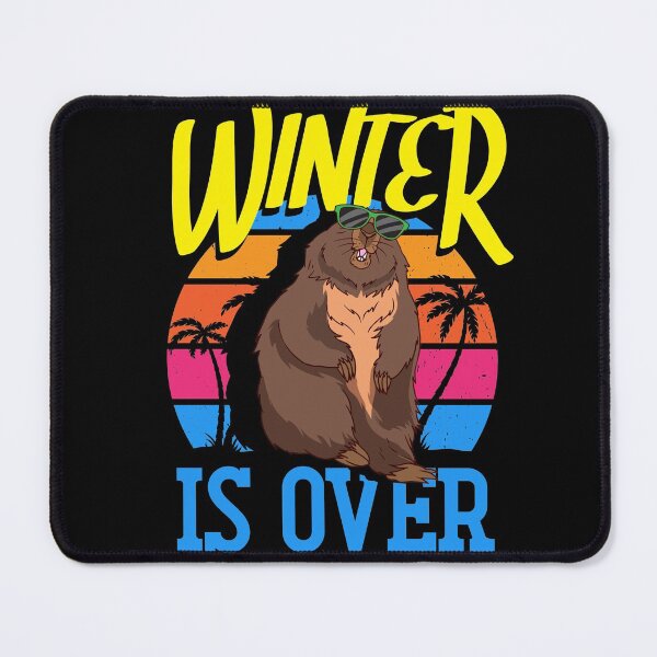 Item preview, Funny Groundhog Day 80's Winter is Over designed and sold by Crush Retro®.