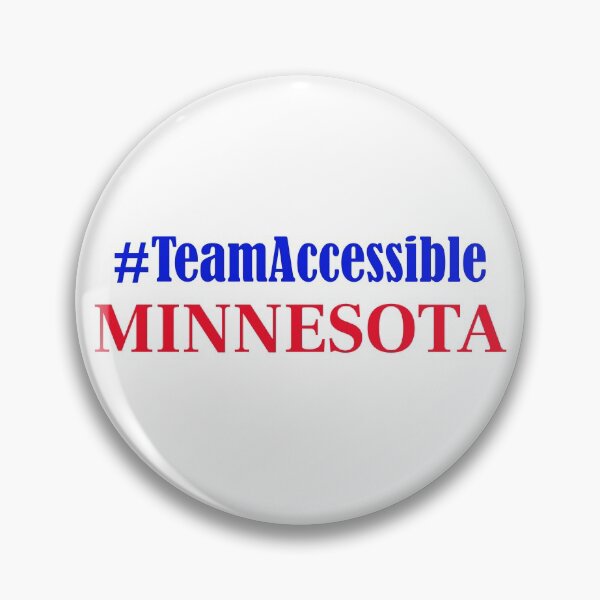 Team Accessible MINNESOTA Pin