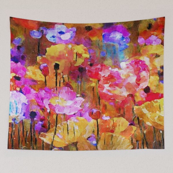 Item preview, Poppies in the Meadow designed and sold by Susan Maxwell Schmidt.