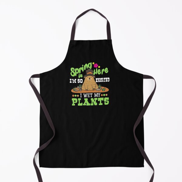 Item preview, Funny Groundhog Day Spring I Wet My Plants designed and sold by Crush Retro®.