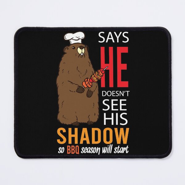 Item preview, Funny Groundhog Day BBQ Season is Here designed and sold by Crush Retro®.