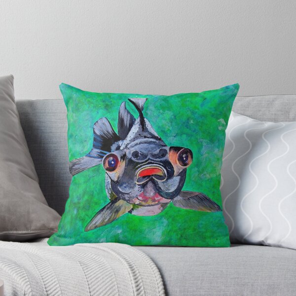 Item preview, Geeky Blackmoor Goldfish With Telescopic Eyes designed and sold by taiche.