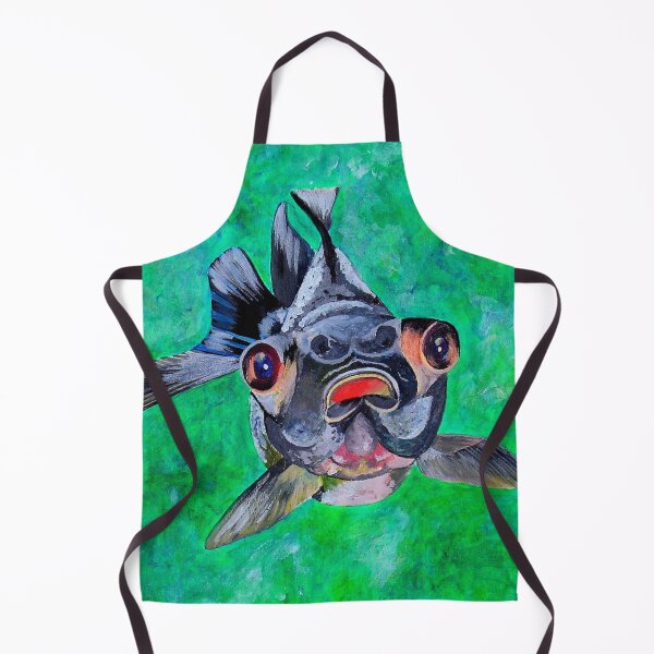 Item preview, Geeky Blackmoor Goldfish With Telescopic Eyes designed and sold by taiche.