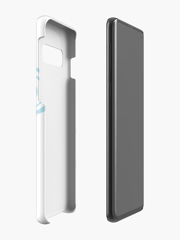 Alternate view of Swirling Snow Fox Case & Skin for Samsung Galaxy