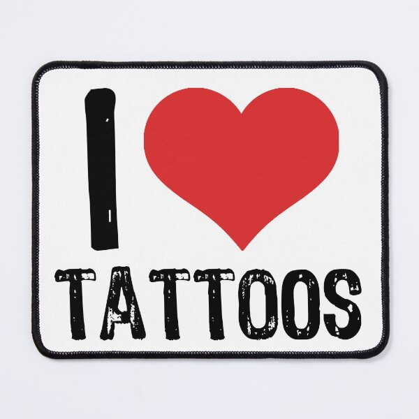 Item preview, I Love Tattoos designed and sold by The "I Love Everything" Shop.