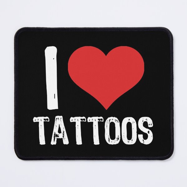 Item preview, I Love Tattoos designed and sold by The "I Love Everything" Shop.