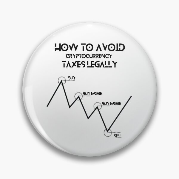 Item preview, How To Avoid Cryptocurrency Taxes Legally Line Chart (Black) designed and sold by SponThaineous.
