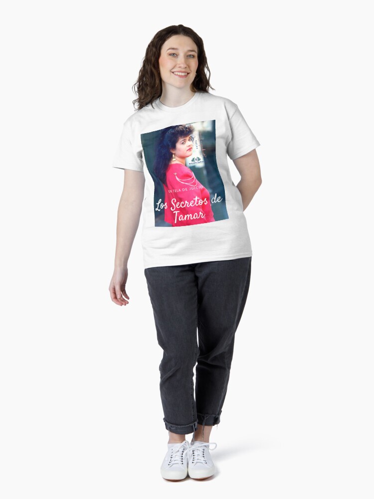 Thumbnail 4 of 7, Classic T-Shirt, Tamar designed and sold by LibrosBOOKtique.