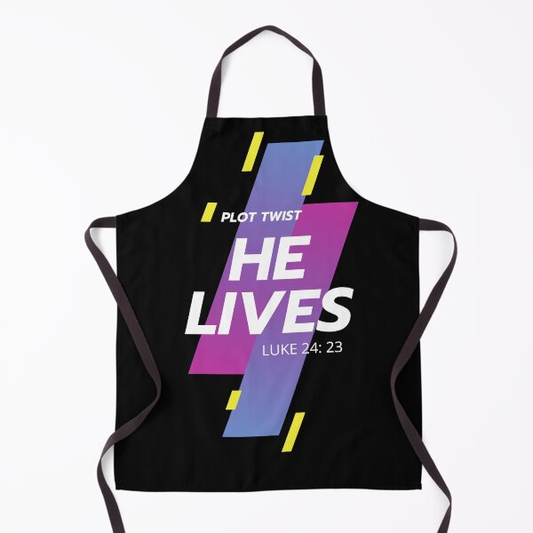 Item preview, Plot Twist: He Lives Luke 24: 23 Easter Christian designed and sold by Cedarrue.