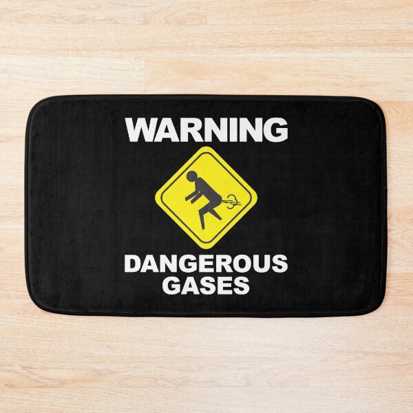 Item preview, WARNING Dangerous Gases - Funny Sign designed and sold by NoticeLife.