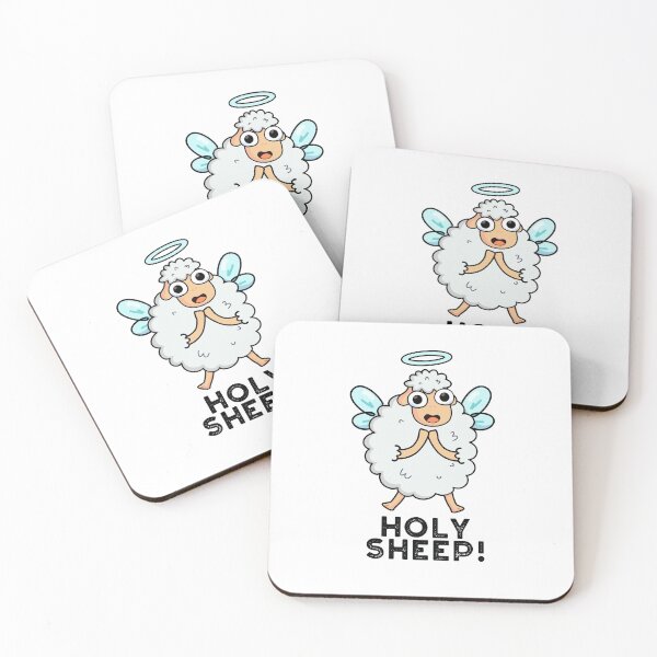Item preview, Holy Sheep Funny Animal Puns  designed and sold by punnybone.