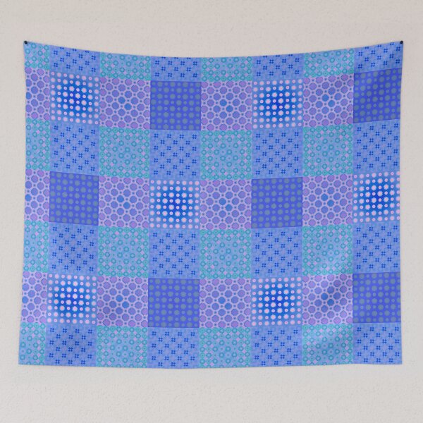 Item preview, DANSK Sea Cottage Plaid designed and sold by ZENDYtechSTYLE.