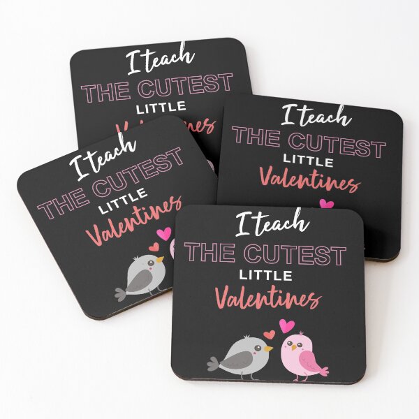 Item preview, i teach the cutest little valentines, Valentine's Day gift for teachers, girlfriend, mom designed and sold by Mehdi Art.