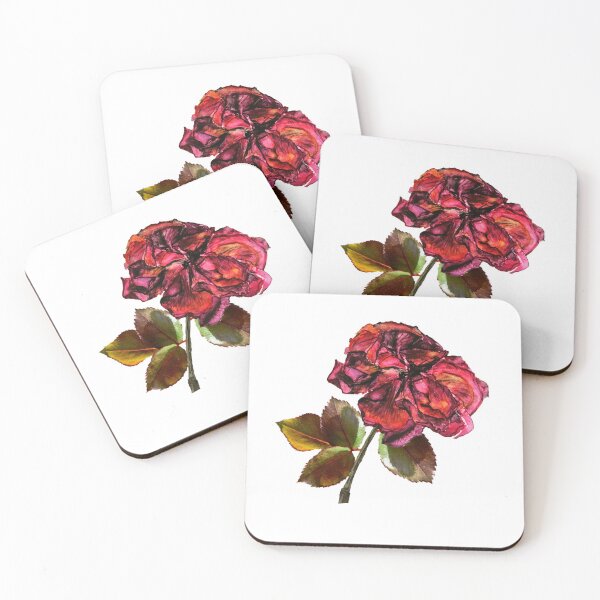 Item preview, Watercolor dried rose designed and sold by KhadijaFakhri.