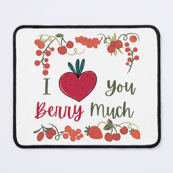 Item preview, I Love You Berry Much designed and sold by CreativeBel.