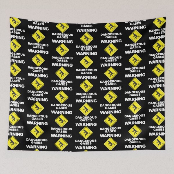 Item preview, WARNING Dangerous Gases - Funny Sign designed and sold by NoticeLife.
