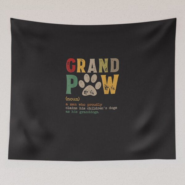 Item preview, Mens Grand Paw Grandpa Dog Dad Definition Pawpa Father's Day designed and sold by tranmai.