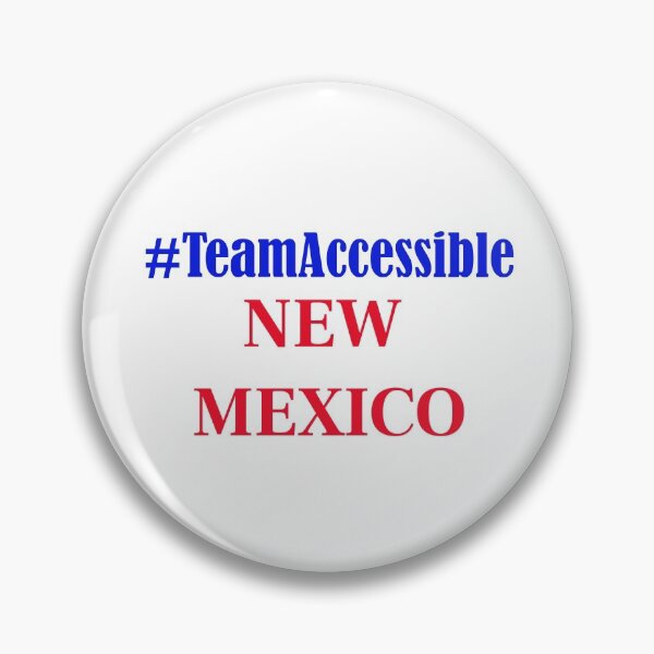 Team Accessible NEW MEXICO Pin