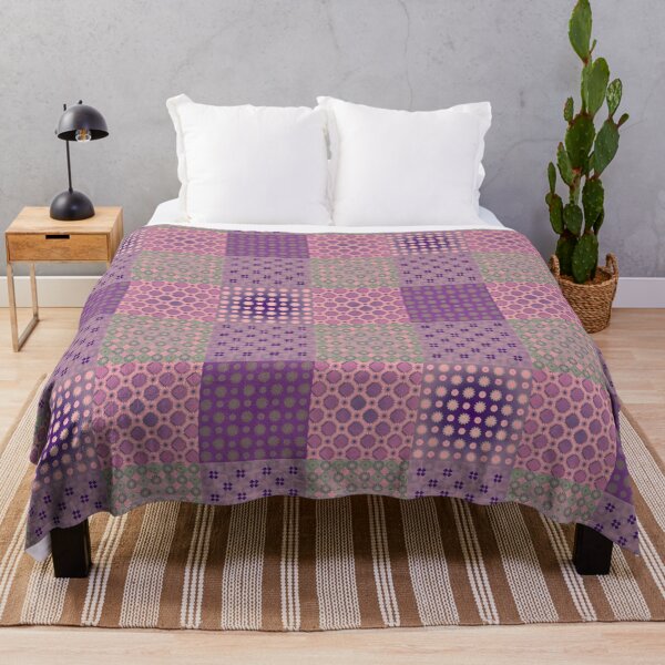 Item preview, Falmet Rose Cottage Plaid designed and sold by ZENDYtechSTYLE.