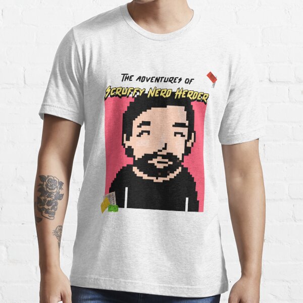 Adventures of the Scruff Nerd Herder Essential T-Shirt
