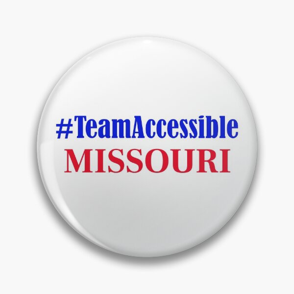 Team Accessible MISSOURI Pin