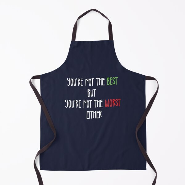 Item preview, You're Not The Best But You're Not The Worst Either | Funny Valentines Day designed and sold by DrawingBoard.