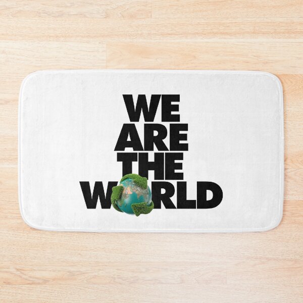 Item preview, We are the World, That's Right! designed and sold by BigDaddyStore.