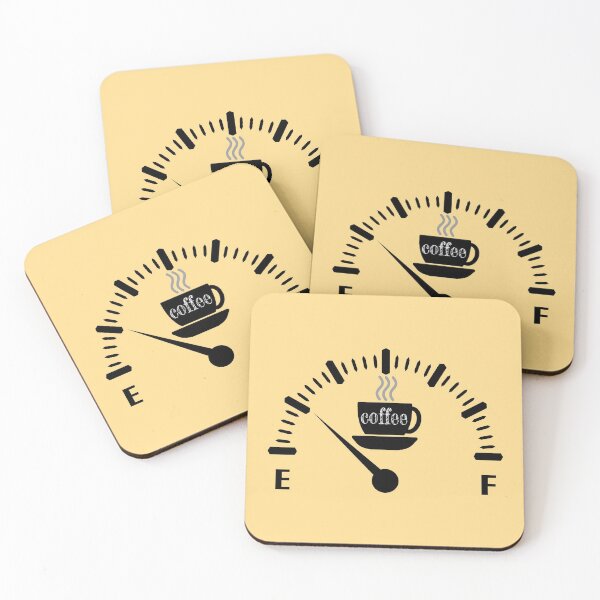 Item preview, Fueled by Coffee guage designed and sold by Gilby-Designs.