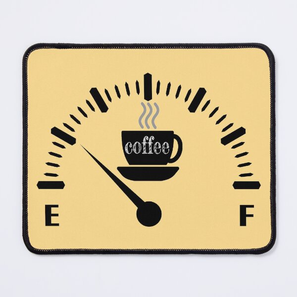 Item preview, Fueled by Coffee guage designed and sold by Gilby-Designs.