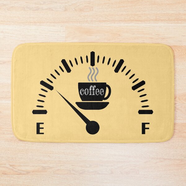 Item preview, Fueled by Coffee guage designed and sold by Gilby-Designs.