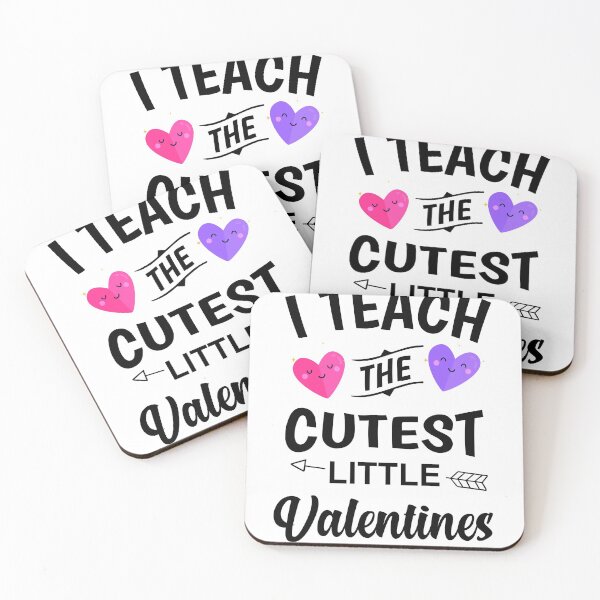 Item preview, Copy of i teach the cutest little valentines, Valentine's Day gift for teachers, girlfriend, mom designed and sold by Mehdi Art.