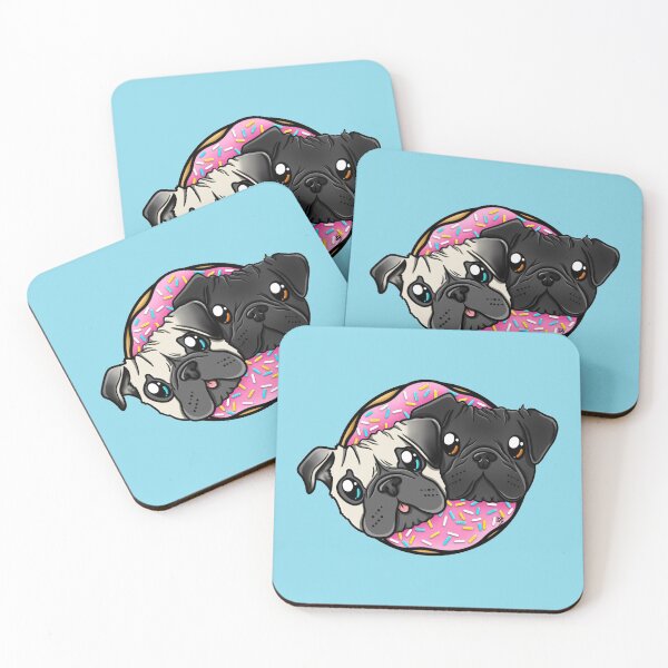 Item preview, Pugs n Donuts designed and sold by KayyArkham.