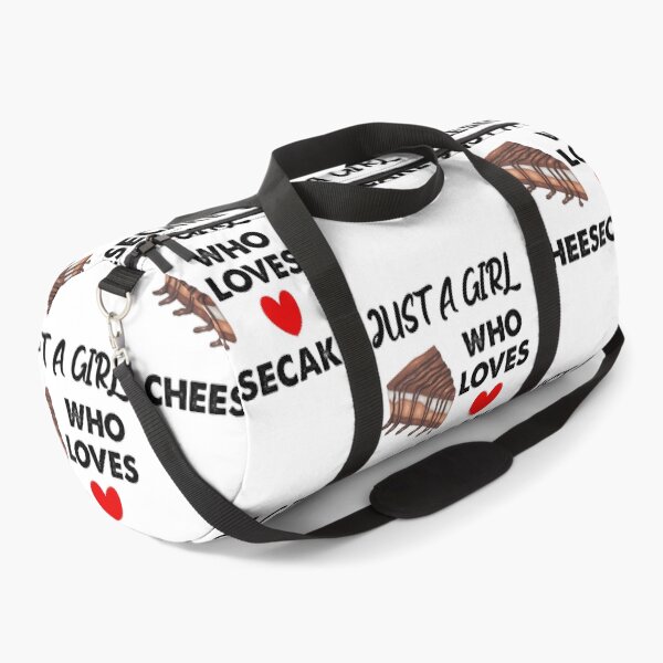 Item preview, Just A Girl Who Loves Cheesecake designed and sold by SportyDogShop.