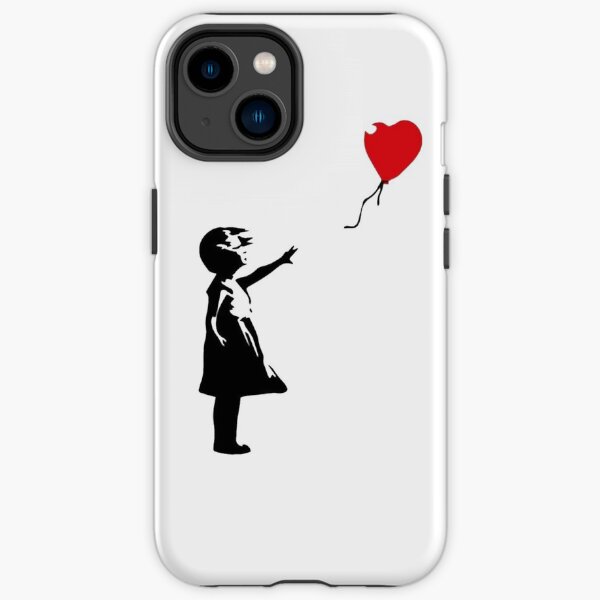The Little Girl With Bansky Balloon iPhone Tough Case