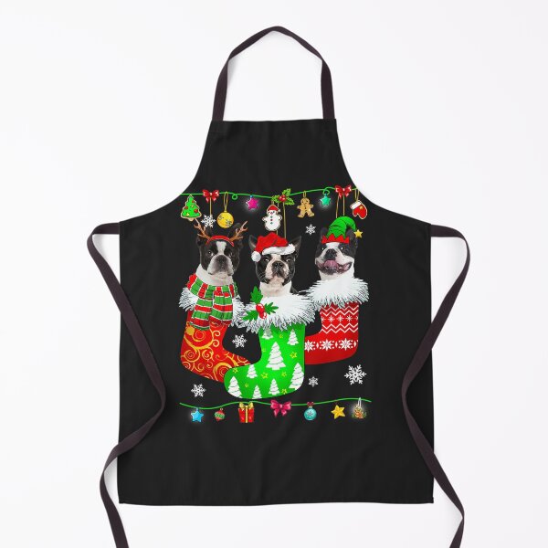 Item preview, Christmas Socks Pajama Boston Terrier Dog Puppy Lover designed and sold by minhyroa.