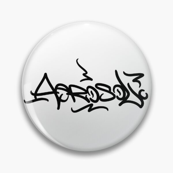 Item preview, Aerosol Series Black Graffiti Tag designed and sold by workbytristan.