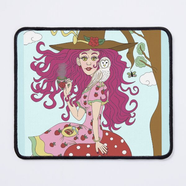 Item preview, Mushroom Witch Girl designed and sold by drawwithren.