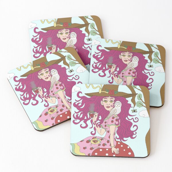 Item preview, Mushroom Witch Girl designed and sold by drawwithren.