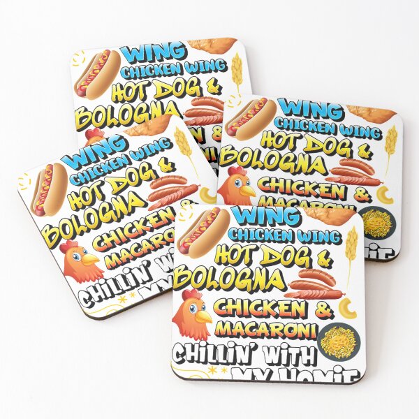 Item preview, Cooked Chicken Wing Chicken Wing Hot Dog Bologna Macaroni designed and sold by nhtheisox.