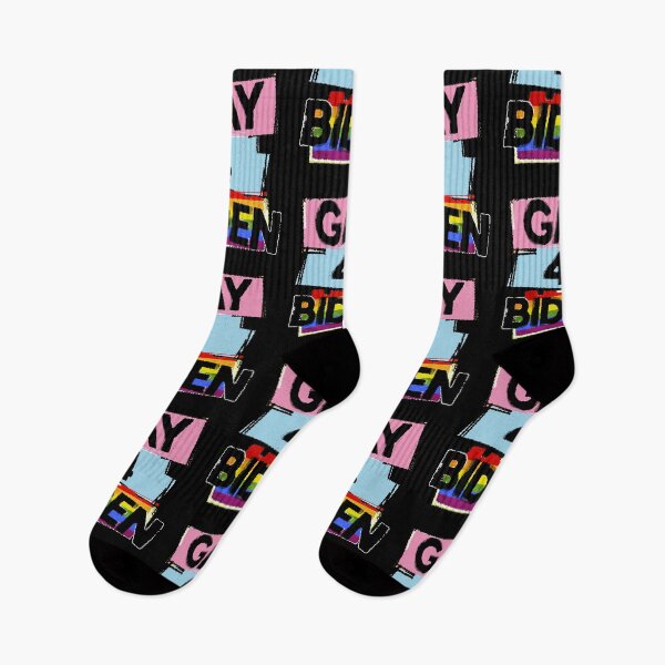 Item preview, Gay For Joe Biden LGBT Rainbow Flag designed and sold by aronia.