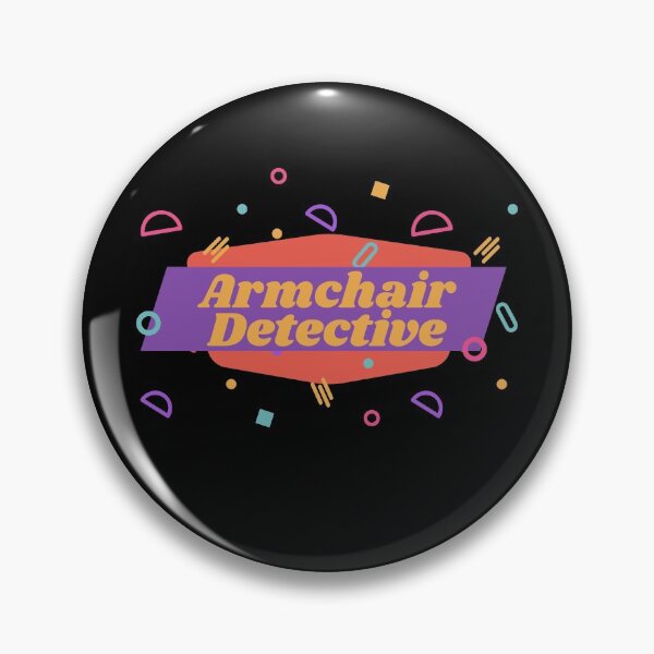 Item preview, Armchair detective true crime documentary designed and sold by Cedarrue.
