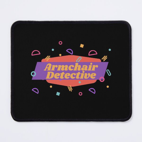 Item preview, Armchair detective true crime documentary designed and sold by Cedarrue.